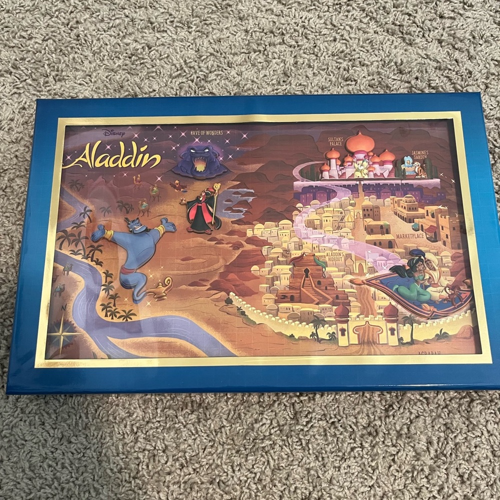 WDI Aladdin Pin set